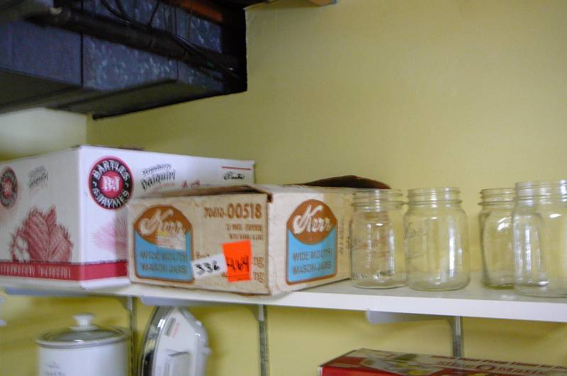 lot 336 image: Lot of Canning Jars Balls 13 x 18 x 12
