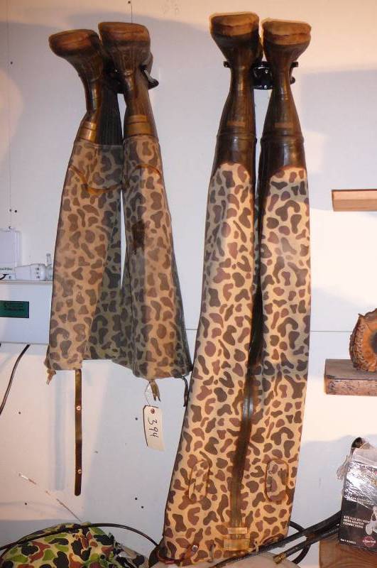 lot 394 image: Waders Chest High, Hip waders Size 11