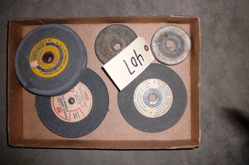 lot 407 image: Grinding Wheels  6x34 x 12 New 6 x 34 x12 New 6 X 34 New