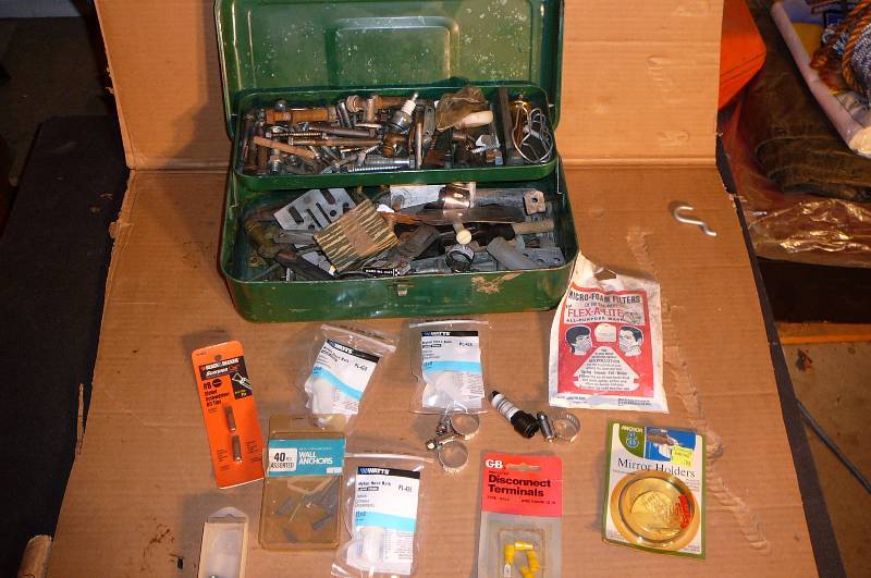 lot 427 image: Tackle Box with Hardware