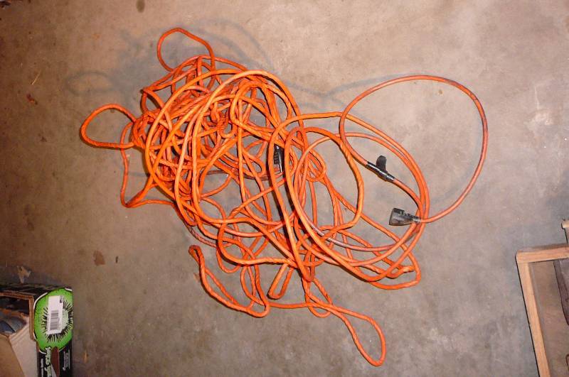 lot 441 image: Orange Extension Cord 50