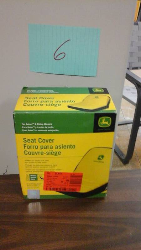 John Deere Seat Cover  for Gator Riding Lawnmowers never used