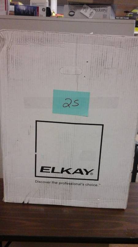 Elkay Signature Plus Dual Mount Stainless Steel 25 in. 4-Hole Single Bowl Kitchen Sink