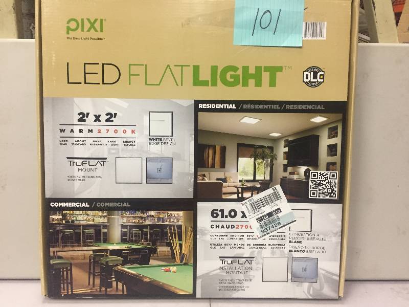 Pixi LED FlatLight 2x2 Never used