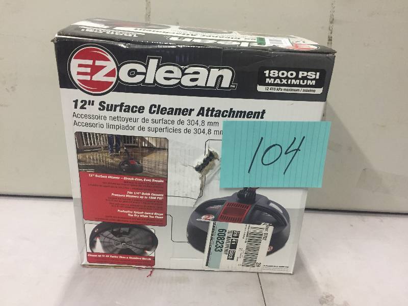 EZ 12 Surface Cleaner Attachment never used