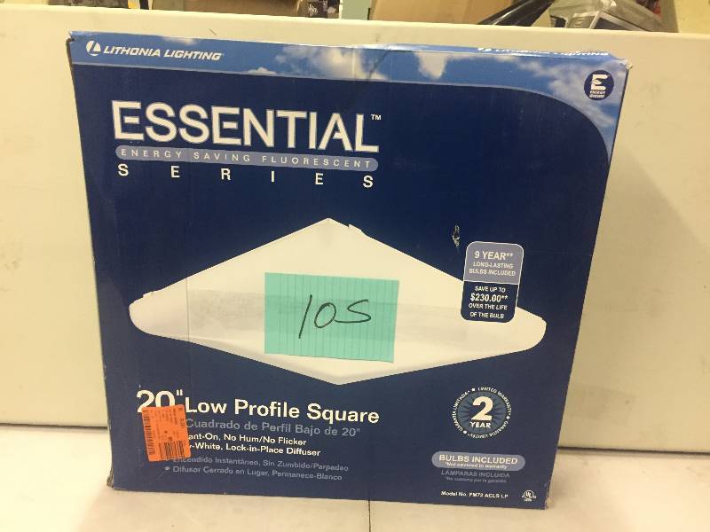 Essential Series 20 Low Profile Square never used