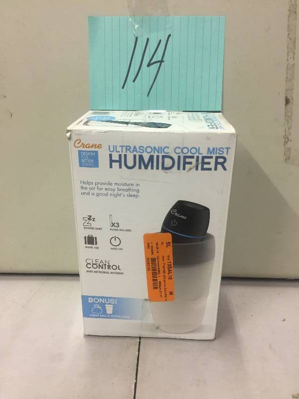 Crane Ultrasonic cool Humidifier