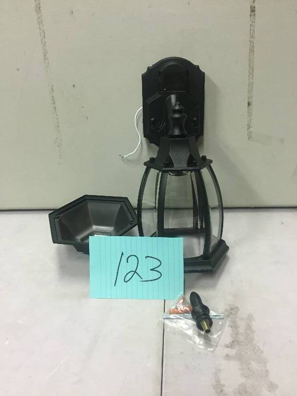 Hampton Bay Motion Sensing Exterior Wall Lantern