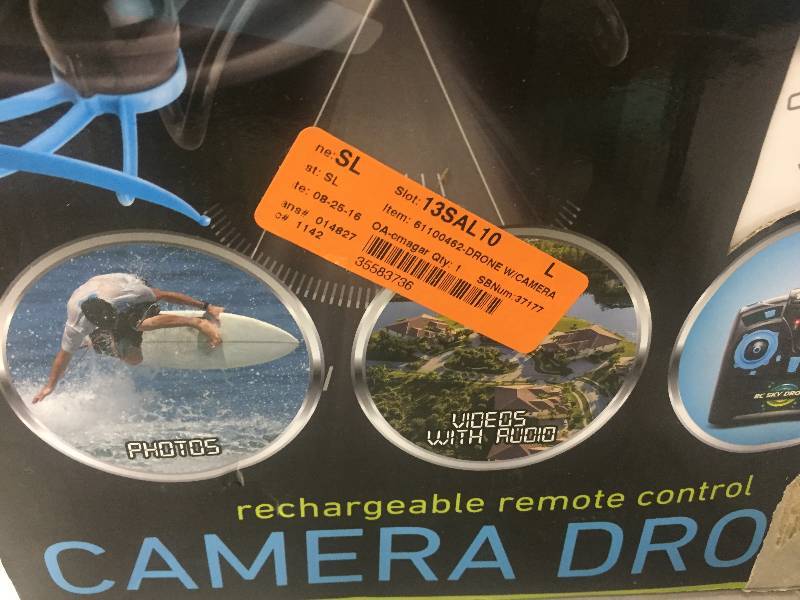 Sharper Image Camera Drone open box