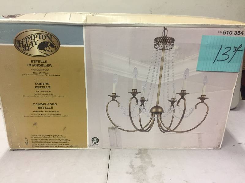 Hampton Bay Estelle Chandelier