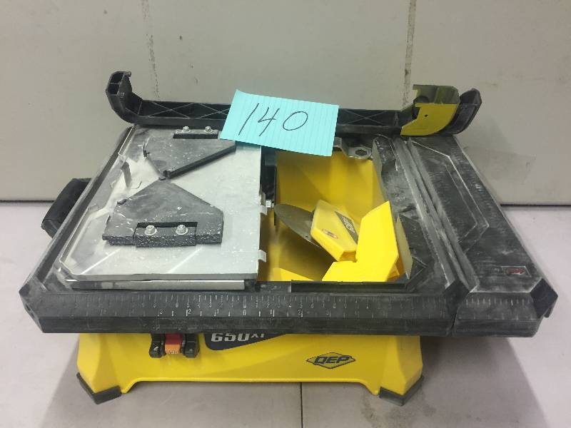 QEP 650 XT 7 in Tile wet saw used in working condition