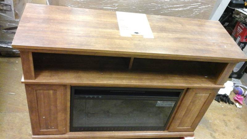 Media Center Fire Place missing leg