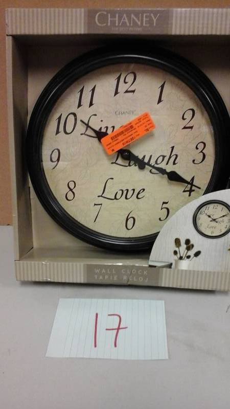 Wall Clock - Live love and laugh