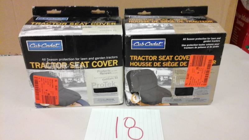Lot of 2 Tractor Seat