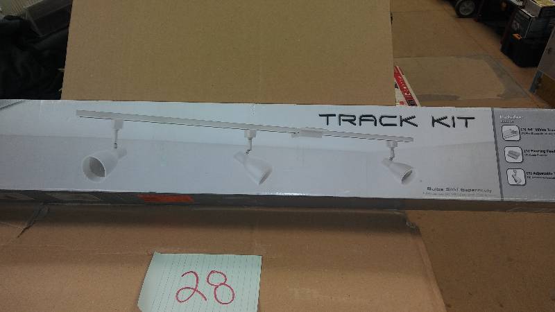 Lithonia Light Track kit not used bulbs sold separetly