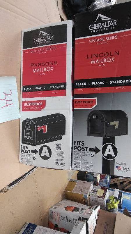 Lot of  2 Gibraltar Mailboxes