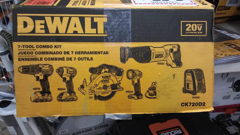 Dewalt model CK720D2 - 7 - TOOL COMBO KIT