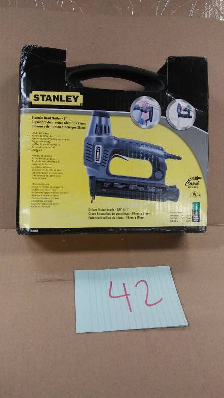 Stanley Electric Brad Nailer 1