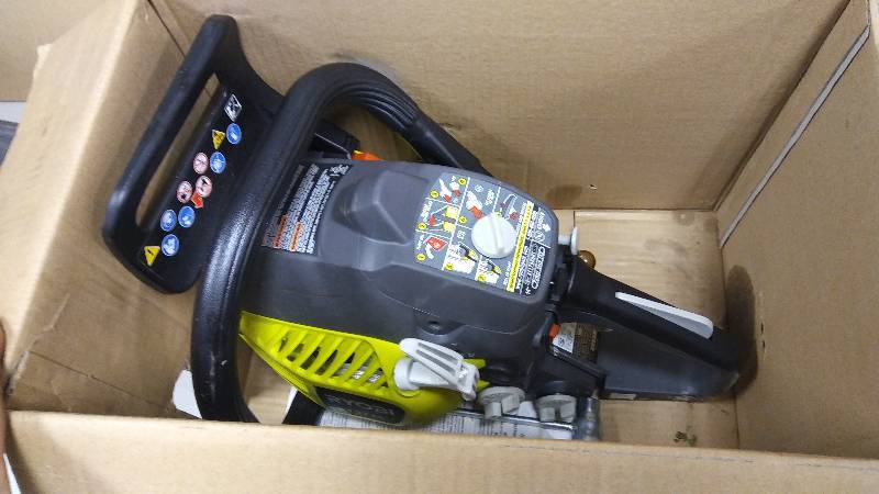 Ryobi 14 in 2 cycle 14  Gas Chain Saw in like new condition