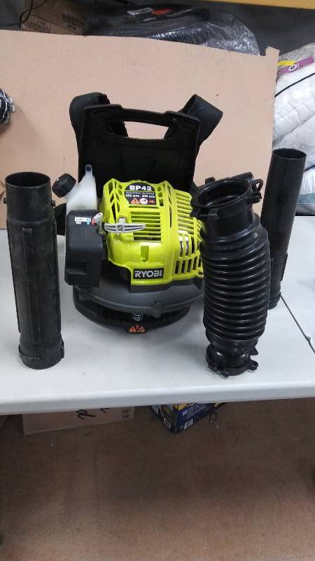 Ryobi Gas Backpack Blower BP42 used in like new working condition