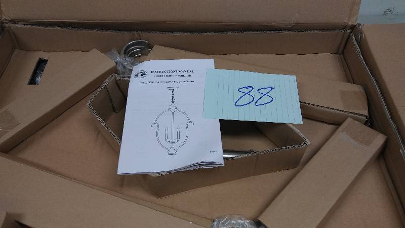 Hampton Bay Sherwood Hanging Lantern never used