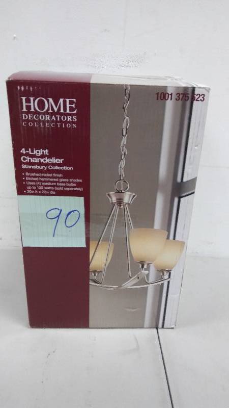 Home Decorators 4 Light Chandelier Stansbury Location