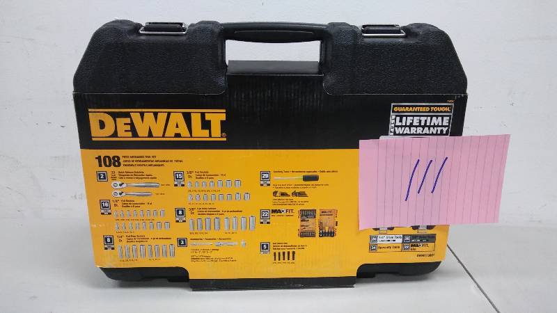 Dewalt Mechanics Tool Set (108-Piece)