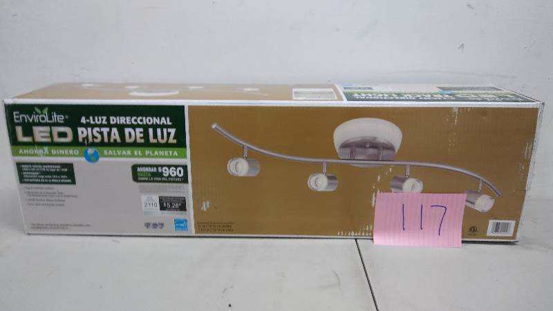 LED 4 Light directional LED Track Light