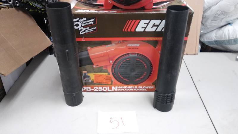 Echo PB-250LN 165 mph 391 CFM 2-Cycle Gas Low Noise Handheld Blower in like new working condition