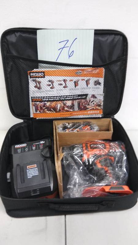 Ridgid 2 Speed Drill Driver Kit Never Used