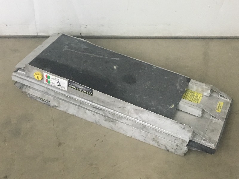 lot 18 image: Set Of Folding Aluminum Utility Ramps