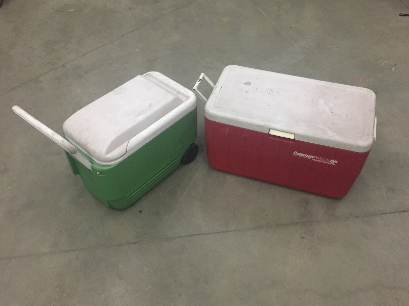 (2) Camp Coolers
