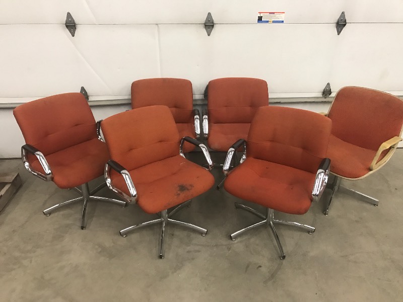 (6) Office Chairs