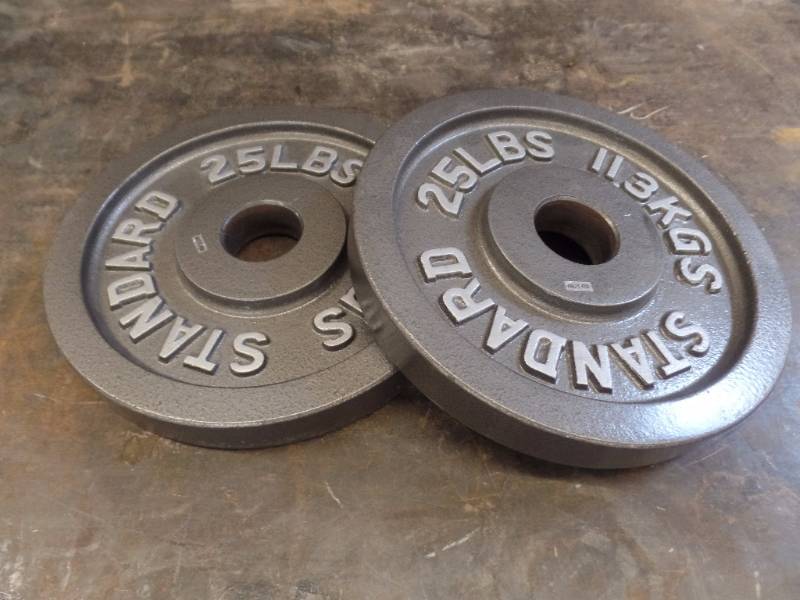 lot 220 image: Olympic Style Weight Plates