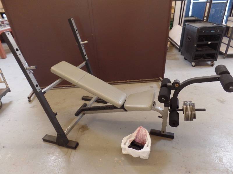 lot 225 image: Weight Bench