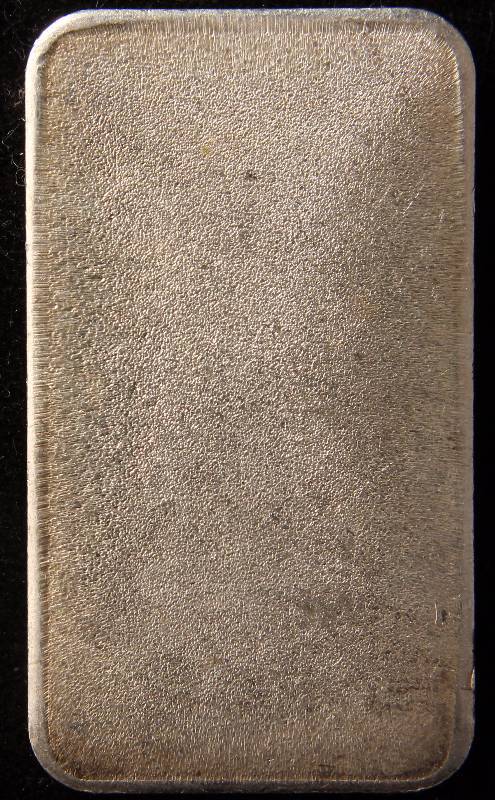 lot 57 image: 1 TROY OZ. .999 FINE SILVER BAR VINTAGE OXFORD