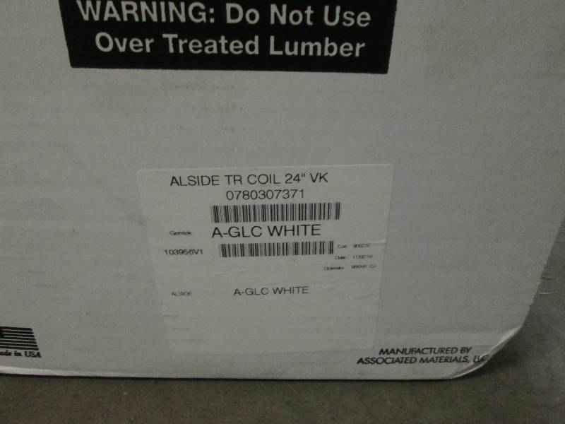 Trim Coil - Brand New - White