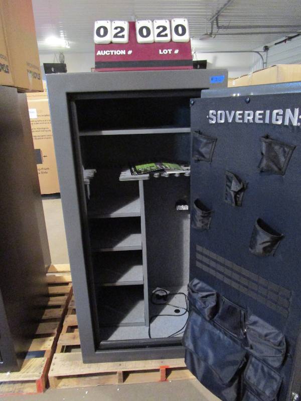 lot 20 image: Sovereign 36 Gun Electronic Safe