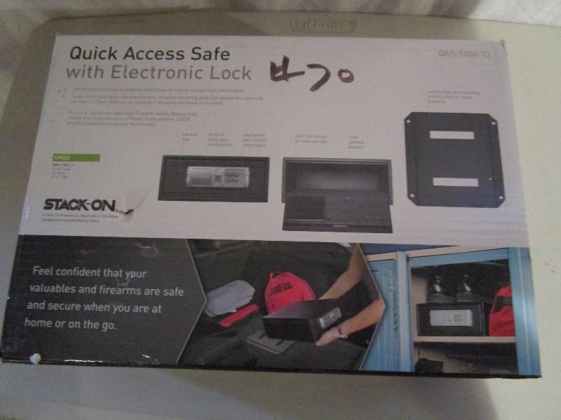lot 70 image: Quick Access Electronic Safe