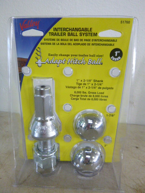 lot 29 image: Valley Interchangeable Trailer Ball System
