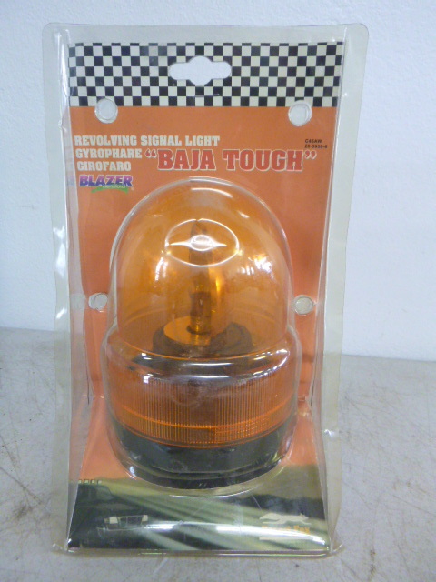 lot 63 image: Blazer Baja Tough Revolving Signal Light