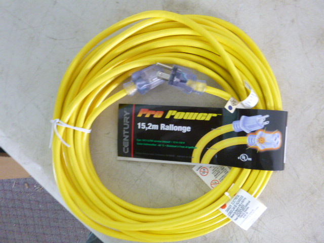 lot 75 image: Century Pro Power Extension Cord