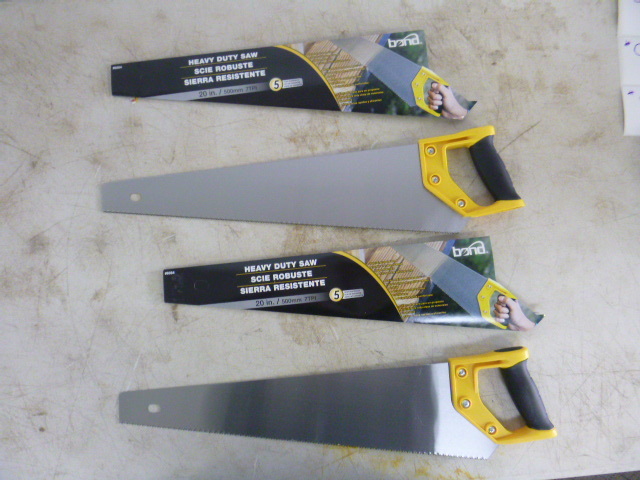 lot 94 image: 2 Bond Heavy Duty Hand Saws