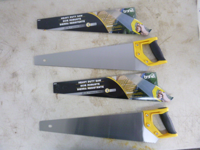 lot 96 image: 2 Bond Heavy Duty Hand Saws