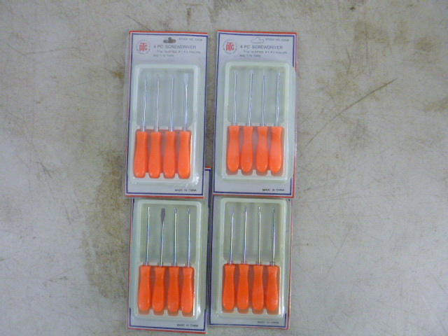 lot 101 image: 4 PTC Screwdriver Sets