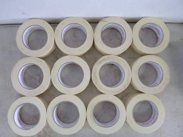 lot 121 image: 12 Rolls of Masking Tape