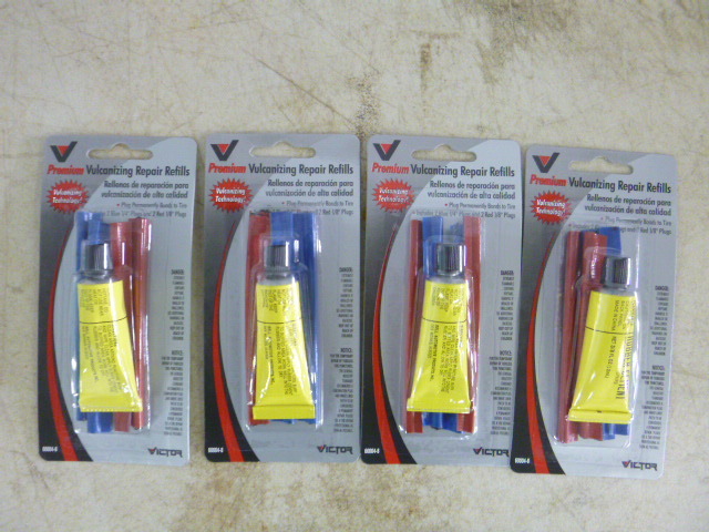 lot 123 image: 4 Packs of Victor Vulcanizing Repair Refills