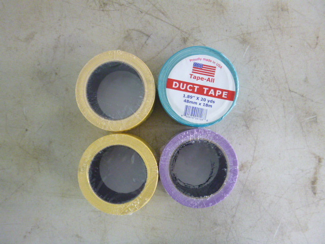 lot 126 image: 4 Rolls of Duct Tape