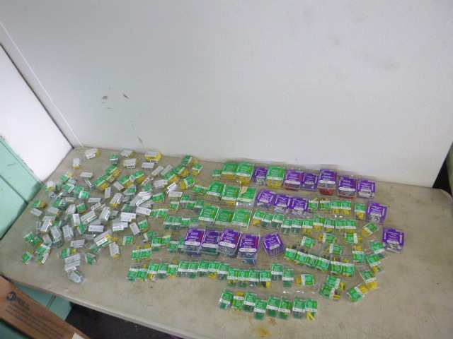 lot 131 image: 180 Packs of Miscellaneous Wall Plugs