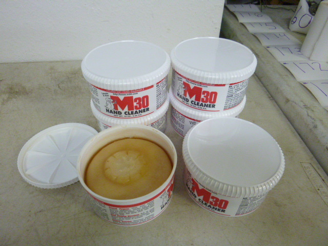 lot 168 image: 6 Tubs of M-30 Hand Cleaner